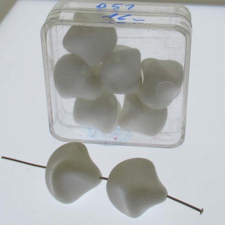 Glasperle 16x16mm 6 in Box