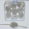 Glasperle 17x12mm 8 in Box