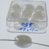Glasperle 17x12mm 8 in Box
