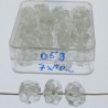 Glasperlen 7x10mm in Box