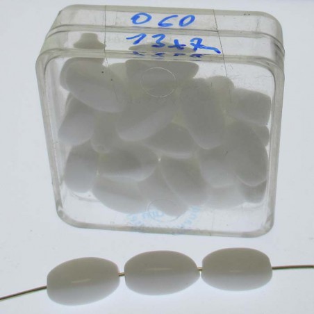 Glasperlen 13x7mm in Box