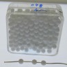 Glasperlen 4x4mm in Box