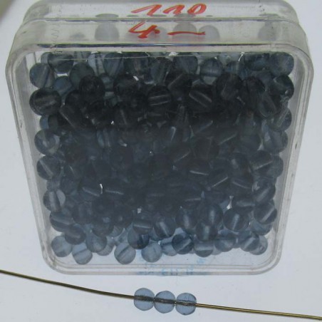 Glasperlen 4x4mm in Box