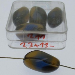 Glasperlen 23x12mm 4 in Box