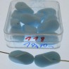 Glasperlen 18x10mm in Box
