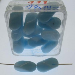 Glasperlen 18x10mm in Box