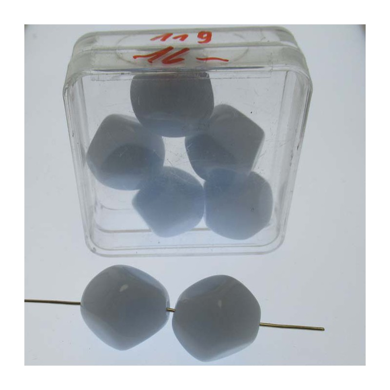 Glasperlen 16x16mm in 5 Box
