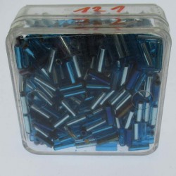 Glasperlen 7x2mm in Box