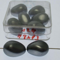 Glasperlen 18x13mm 6 in Box
