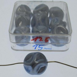 Glasperlen 15x15mm 9 in Box