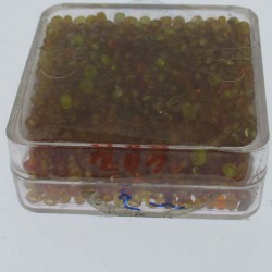 Glasrocailles 2x2mm in Box