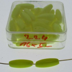 Glasperlen 16x5mm in Box