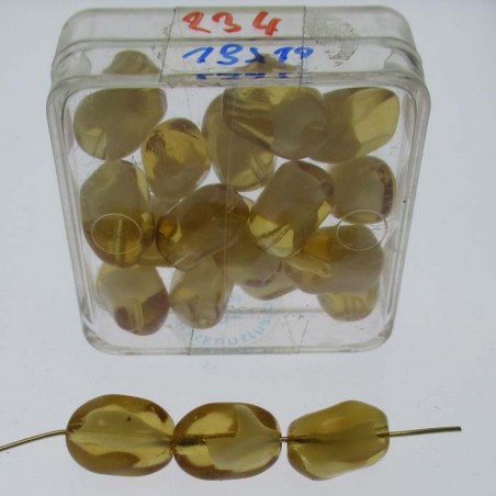 Glasperlen 13x10mm in Box
