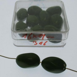 Glasperlen 16x11mm in Box