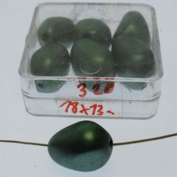Glasperlen 18x13mm 6 in Box