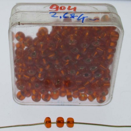 Glasrocailles 2.6x4mm in Box
