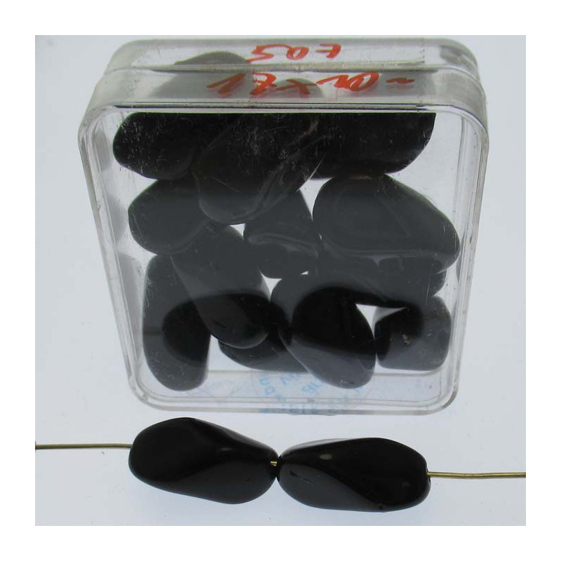 Glasperlen 17x10mm in Box