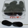 Glasperlen 17x10mm in Box