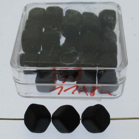 Glasperlen 11x8mm matt in Box
