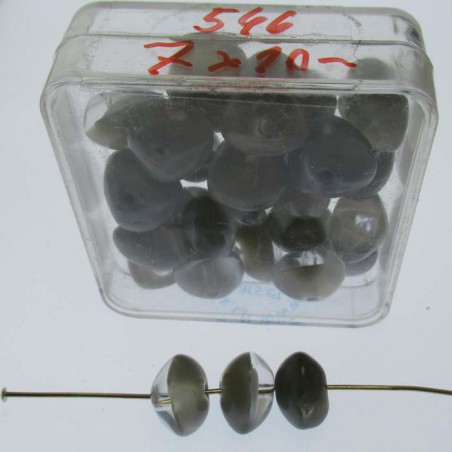 Glasperlen 7x10mm in Box