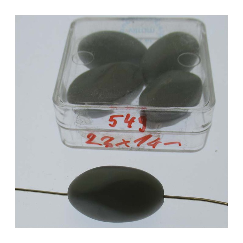Glasperlen 23x14mm 4 in Box