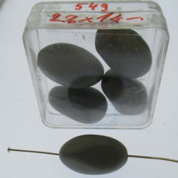 Glasperlen 23x14mm 4 in Box