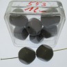Glasperlen 16x16mm 6 in Box