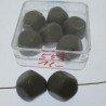 Glasperlen 16x16mm 6 in Box