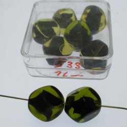 Glasperlen 16x16mm 6 in Box