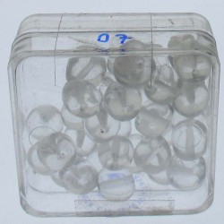 Glasperlen 7x7mm in Box