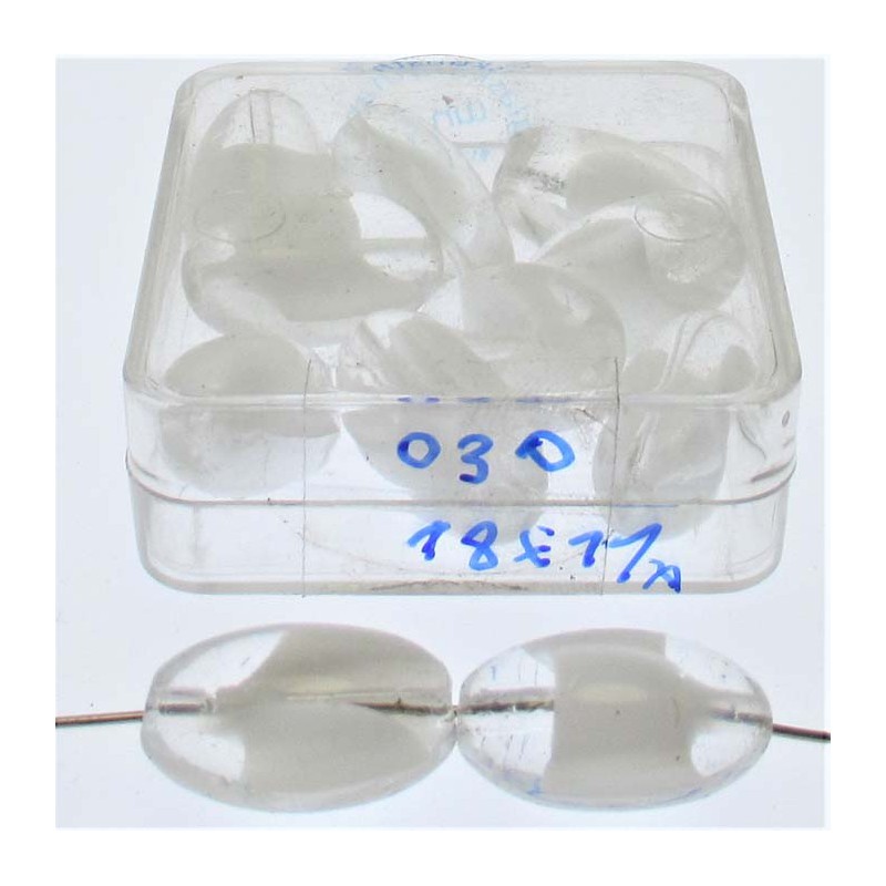 Glasperle 18x11mm 9 in Box