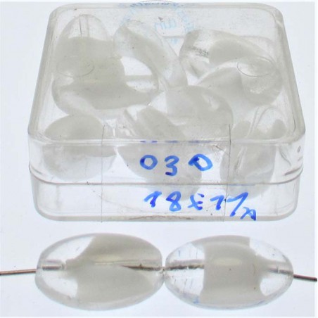 Glasperle 18x11mm 9 in Box