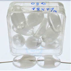 Glasperle 18x11mm 9 in Box