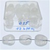 Glasperle 12x10mm 12 in Box