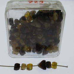 Glasperle 3mm gemischte in Box