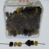 Glasperle 3mm gemischte in Box