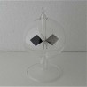 Glas Lichtmühle 150x80mm zum stellen