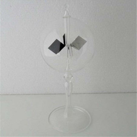 Glas Lichtmühle 210x80mm Fuss lang zum stellen