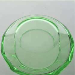 Pressglas Dose 11cm aus Tschechien CZ