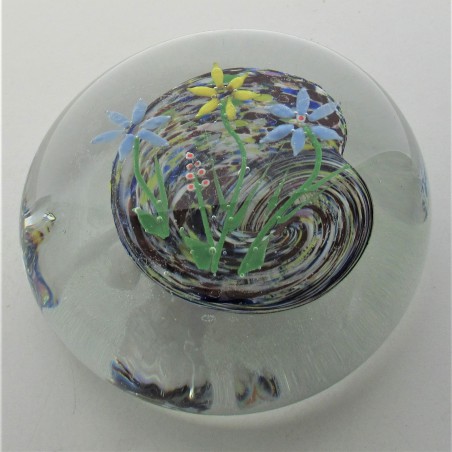 Glas Briefbeschwerer 10cm  CZ