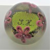 Glas Briefbeschwerer 17cm JH   CZ Glas Briefbeschwerer 17cm JH   CZ