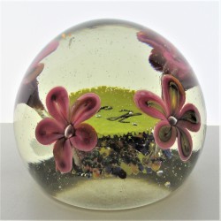 Glas Briefbeschwerer 17cm JH   CZ