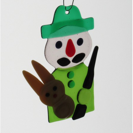 Glasfusing 10cm Jäger CZ