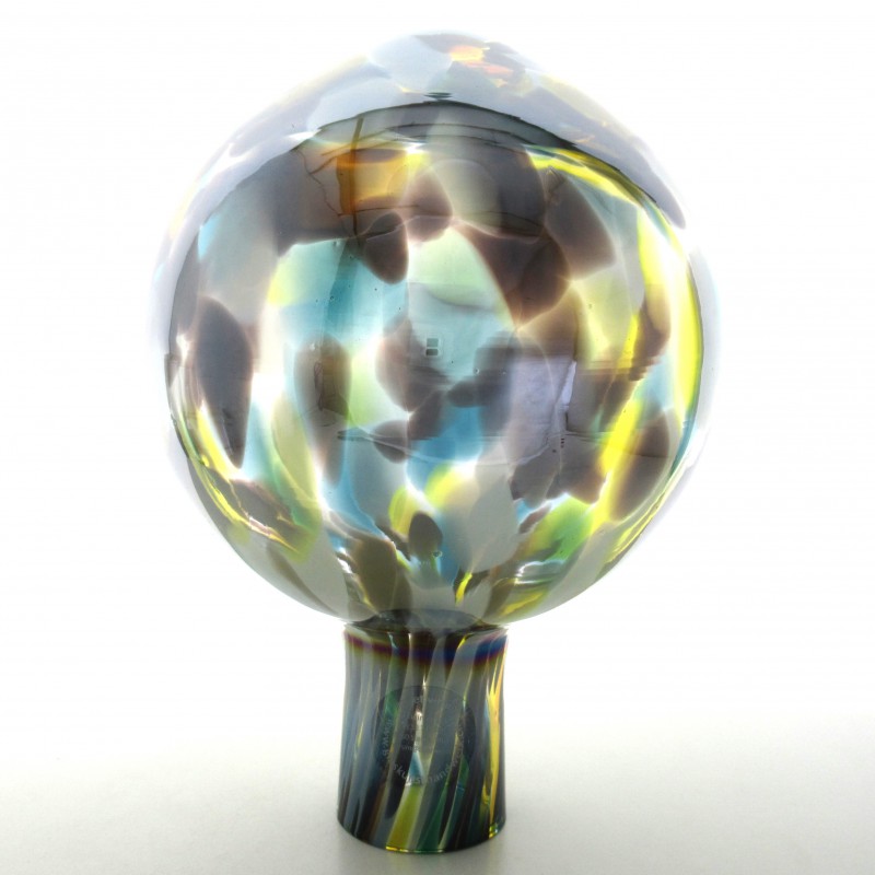 Glas-Gartenkugel 15cm transparent Zaunkugel Glas