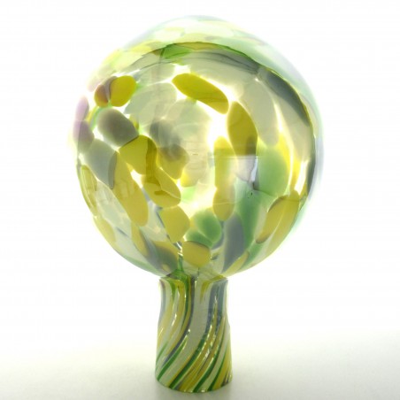 Glas-Gartenkugel 15cm transparent Zaunkugel Glas