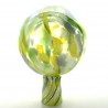 Glas-Gartenkugel 15cm transparent Zaunkugel Glas