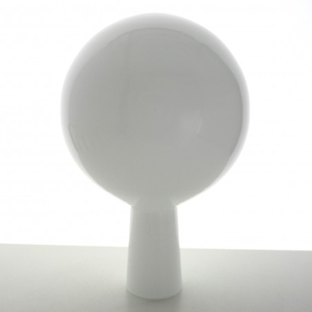 Glas-Gartenkugel 15cm Opak weiss ca.150 mm Durchmesser Glas