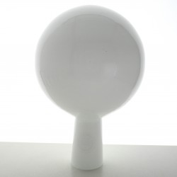 Glas-Gartenkugel 15cm Opak weiss ca.150 mm Durchmesser Glas