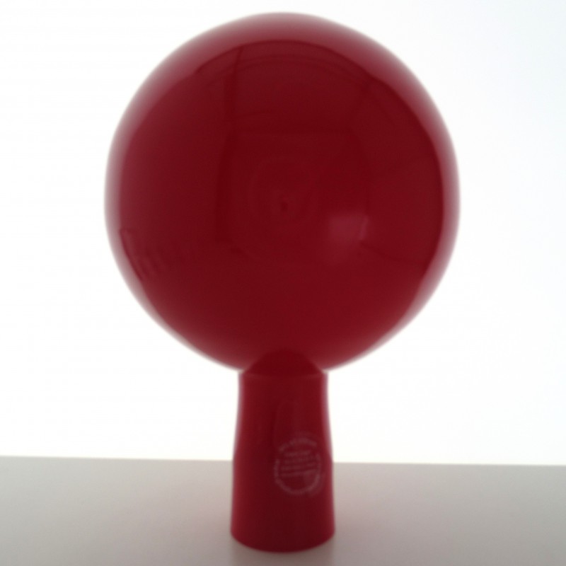 Glas-Gartenkugel 15cm Opak rot ca.150 mm Durchmesser Glas