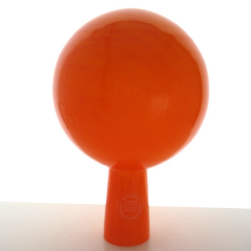 Glas-Gartenkugel 15cm Opak orange ca.150 mm Durchmesser Glas